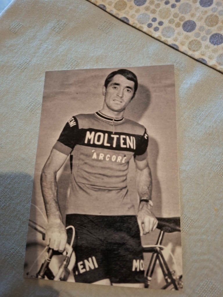 Foto (Repro) Michele Dancelli / Molteni-Arcore, Verzamelen, Ophalen of Verzenden, Zo goed als nieuw, Overige sporten, Poster, Plaatje of Sticker