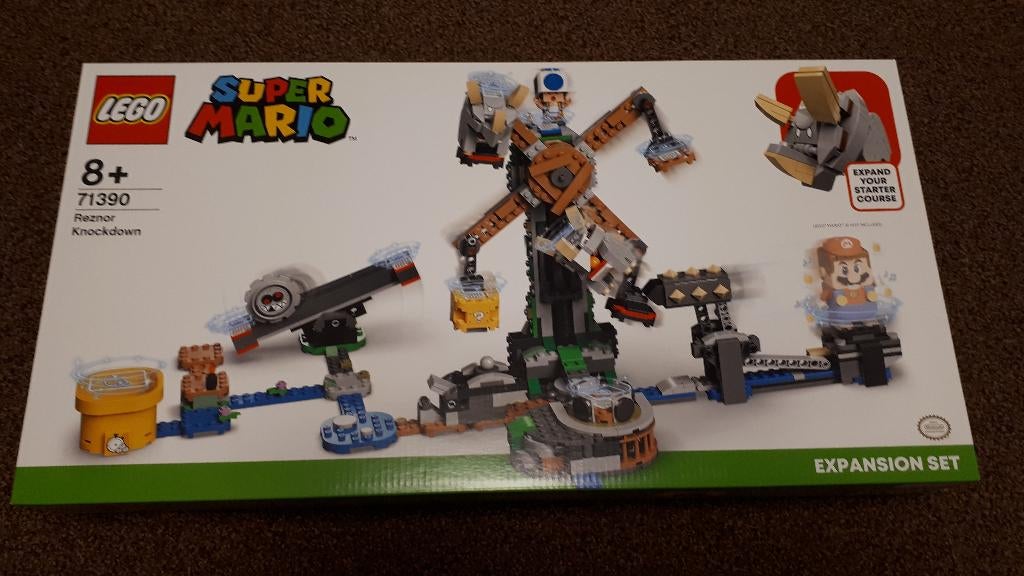 71390 Super mario ruzie met Reznors MISB, Overige thema's, Lego, Nieuw, Ophalen of Verzenden