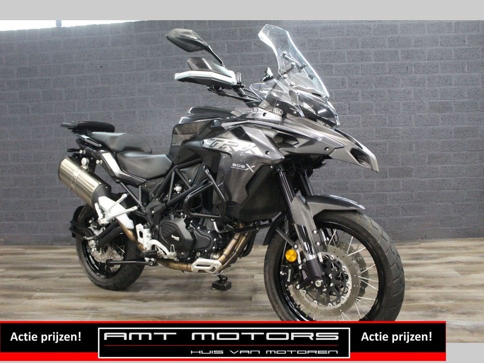 BENELLI TRK 502 X (bj 2021) 20.492 km Nieuwstaat Zie Foto\'s, Motoren, 2 cilinders, 499 cc, Bedrijf, Onbekend