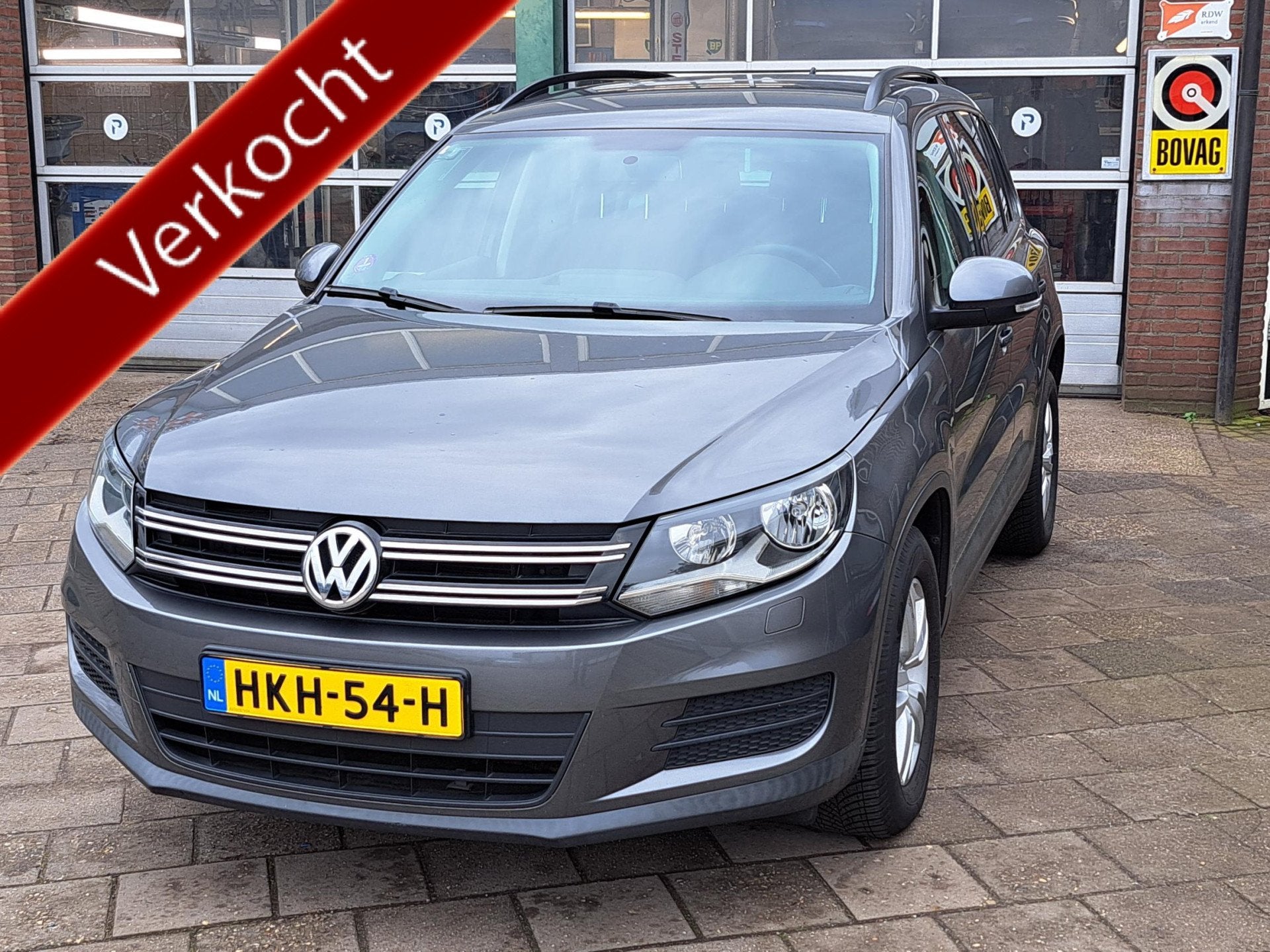 Volkswagen Tiguan 1.4 TSI Comfort&Design Edition (bj 2016), Auto's, 12 maanden, Stof, Gebruikt, 4 cilinders
