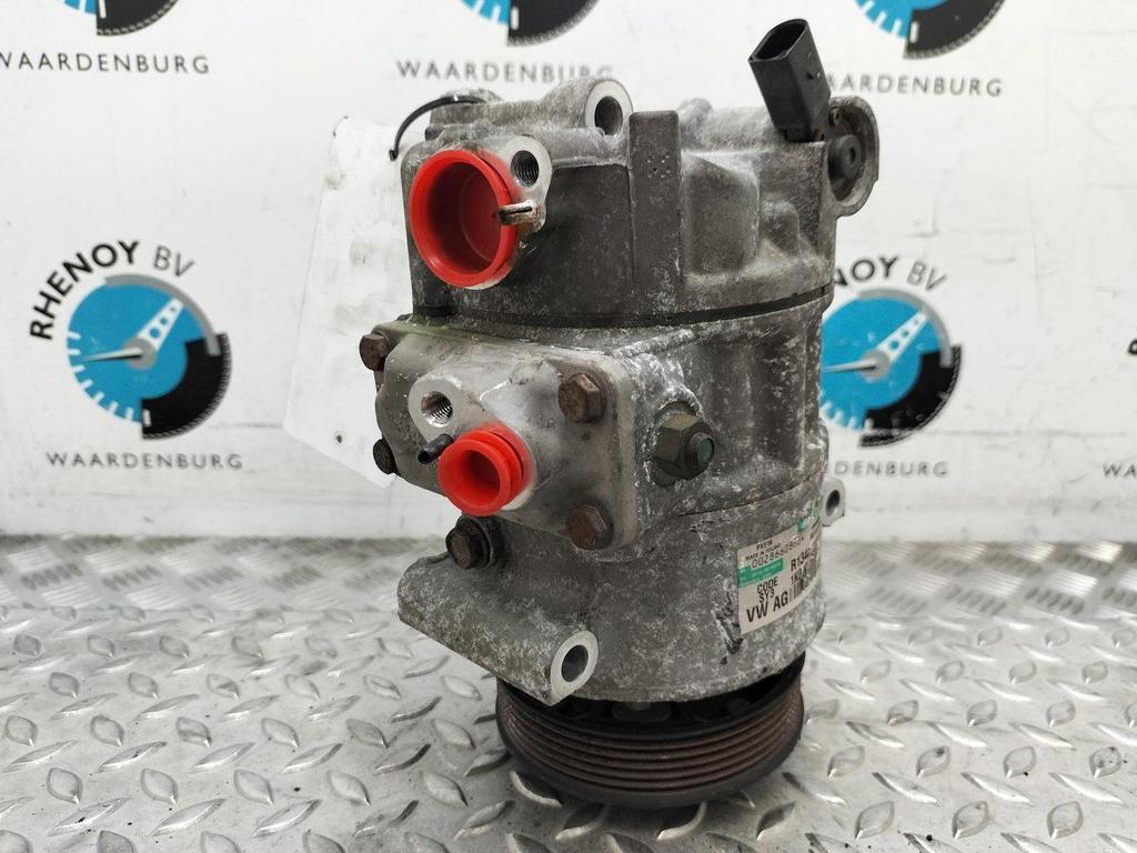 VOLKSWAGEN GOLF 2.0 TFSI GTI  AIRCO COMPRESSOR / AIRCOPOMP 2, Ophalen of Verzenden, Gebruikt, Stiba lid