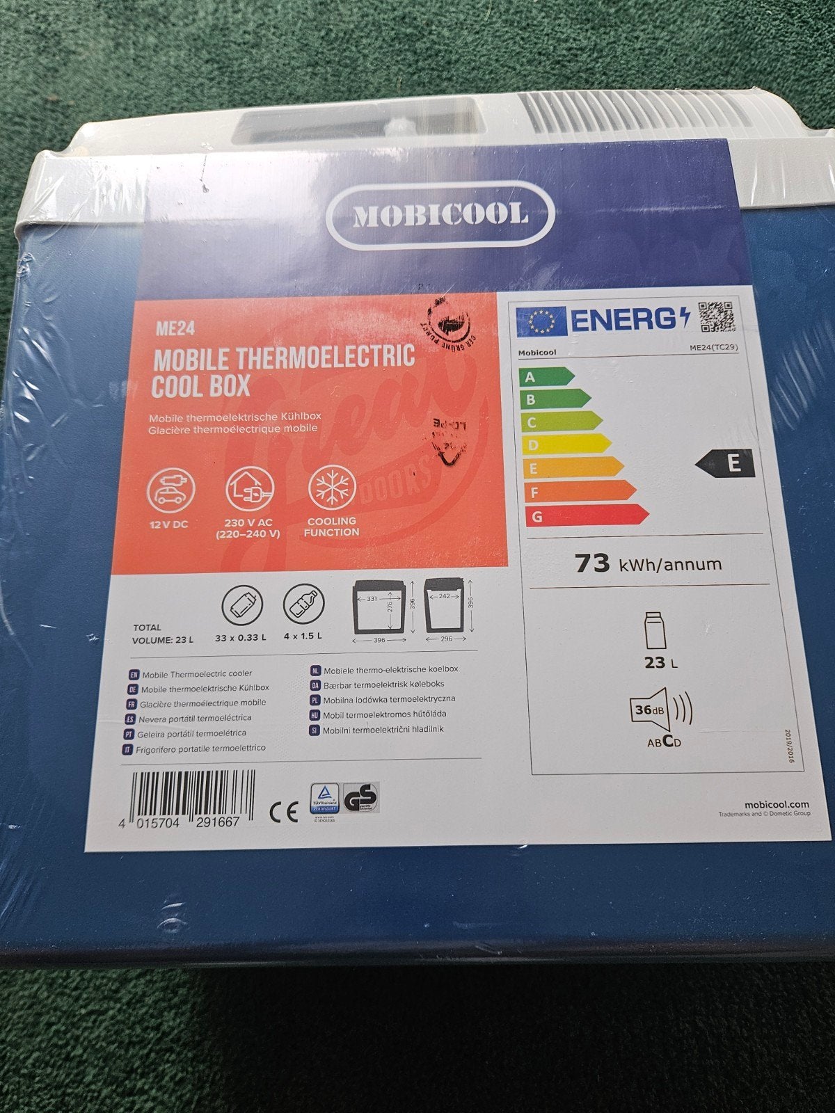 Mobicool ME24 Mobiele Thermo-elektrische Koelbox 23L, Ophalen of Verzenden, Elektrisch