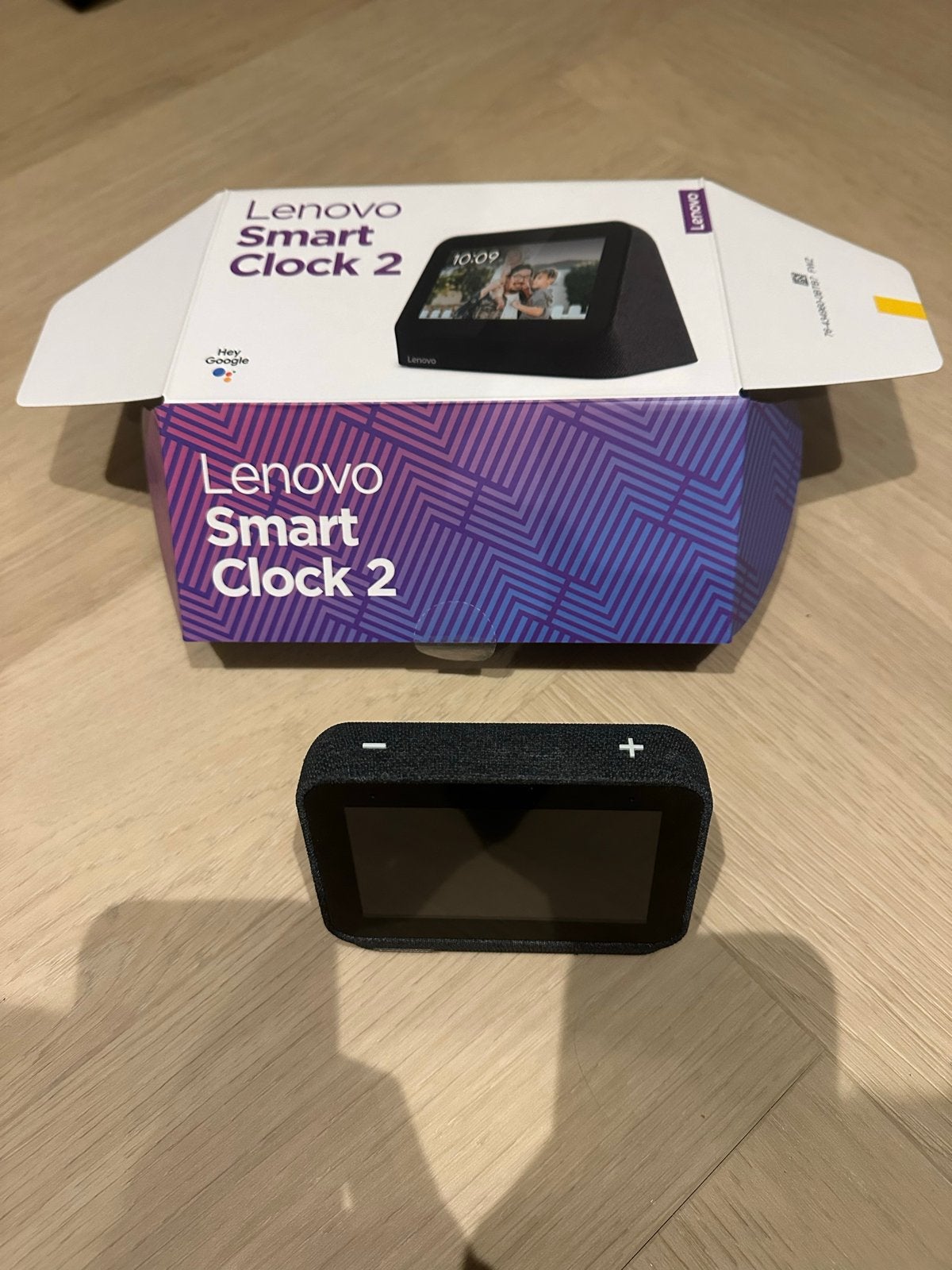 Lenovo Smart Clock 2 - Nieuw uit de doos, Ophalen of Verzenden, Nieuw