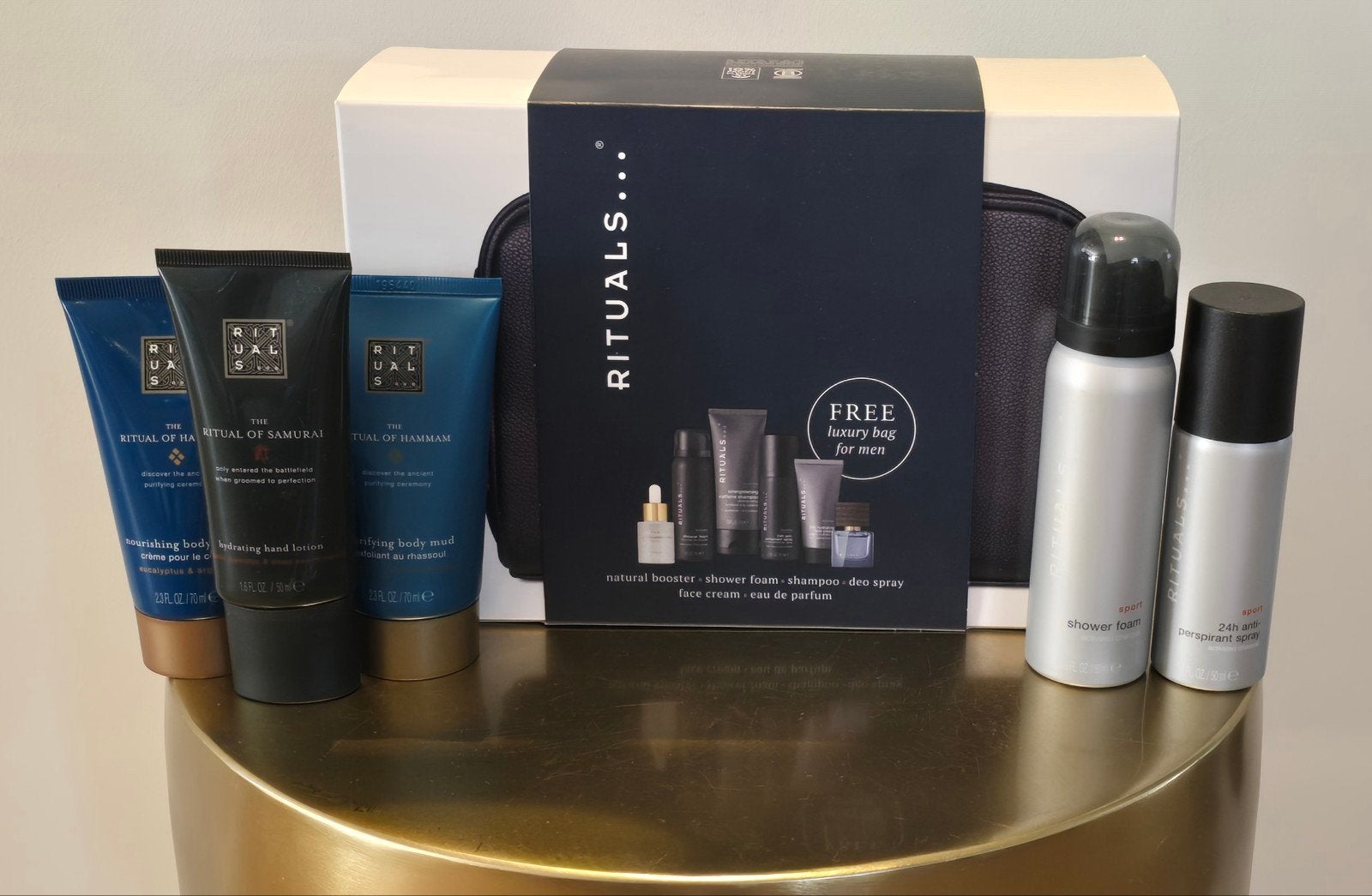 Rituals Heren Cadeauset - Nieuw in verpakking - Homme Hammam, Ophalen of Verzenden, Nieuw, Bad & Douche