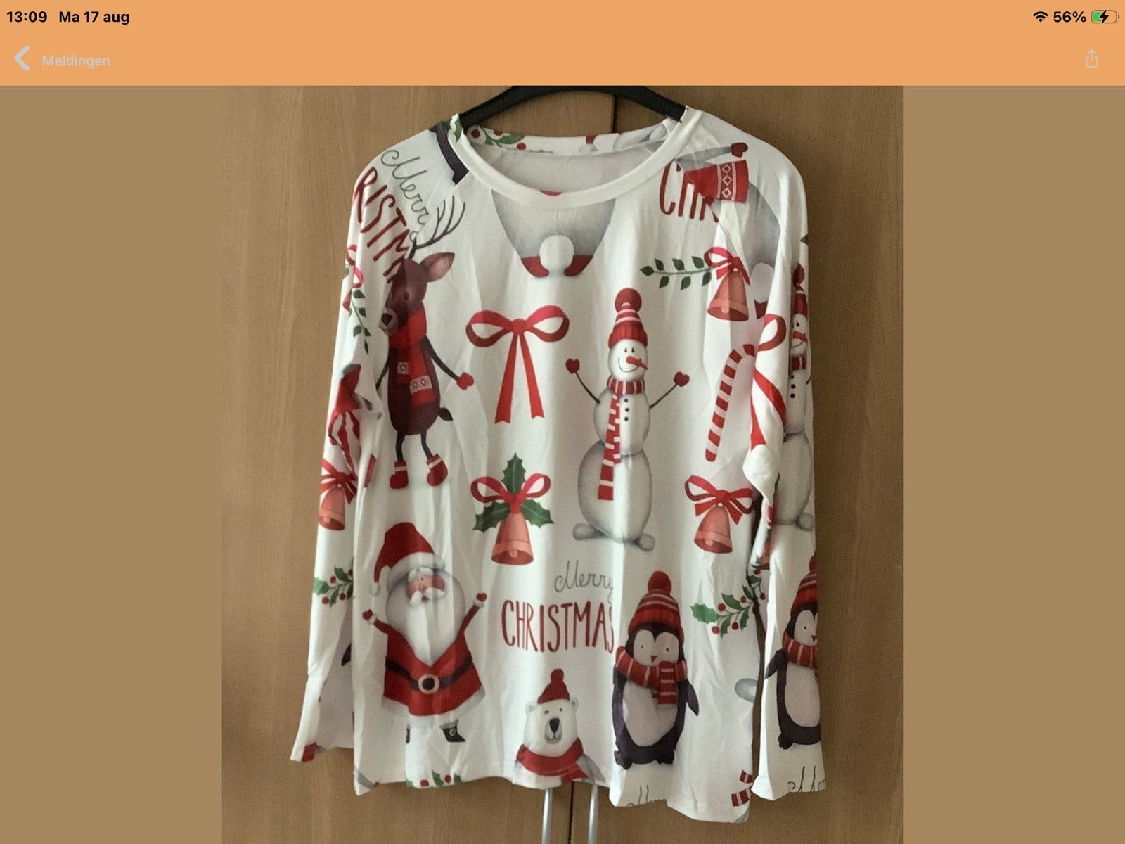 Nieuw Kerstshirt XL - met lange mouwen !  🎅🏻, Diversen, Kerst, Ophalen of Verzenden, Nieuw
