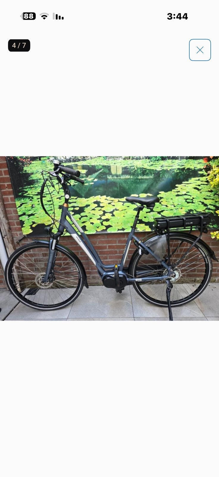 Amslod elektrische fiets met middenmotor + 2 sleutels, 51 tot 55 cm, Ophalen, Zo goed als nieuw, Overige merken