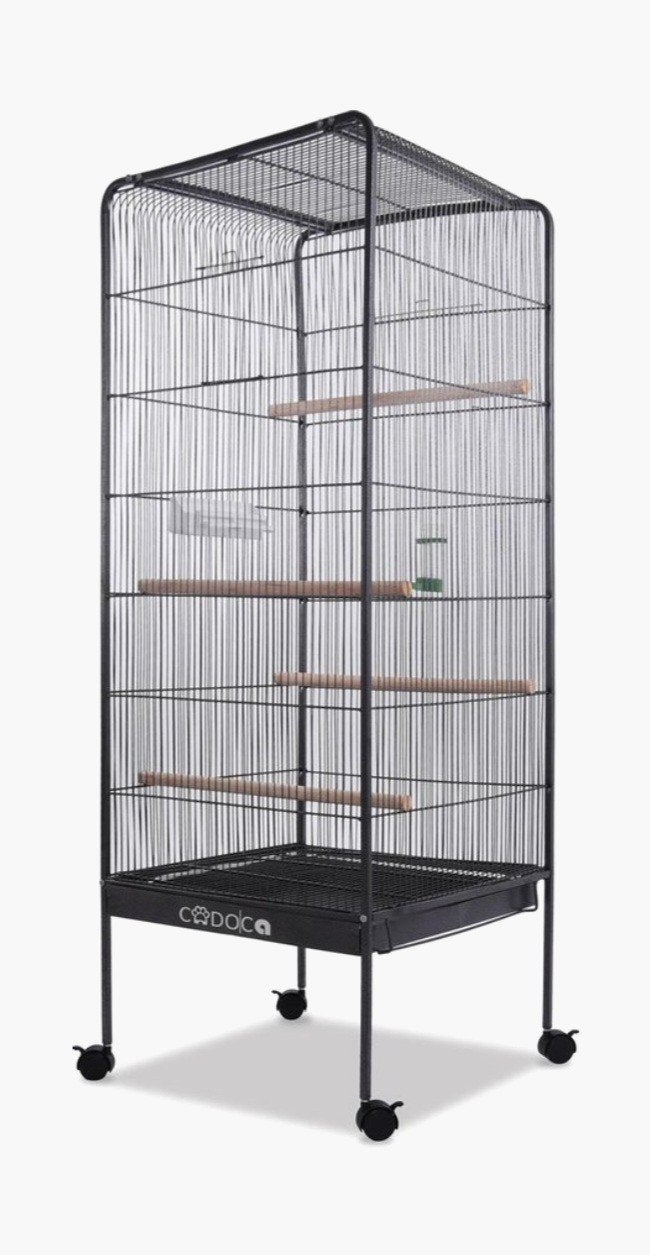 vogelkooi nieuw in doos, Dieren en Toebehoren, Ophalen, Nieuw, Hout, Vogelkooi