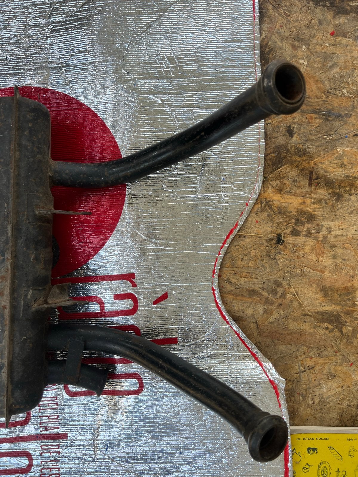 Nos uitlaat citroen 2 cv, Ophalen of Verzenden, Nieuw