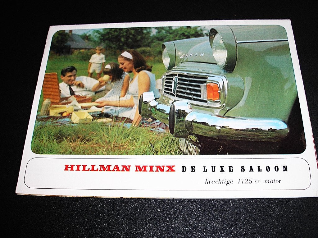 Hillman Minx de Luxe Saloon, Ophalen of Verzenden, Gelezen, Overige merken