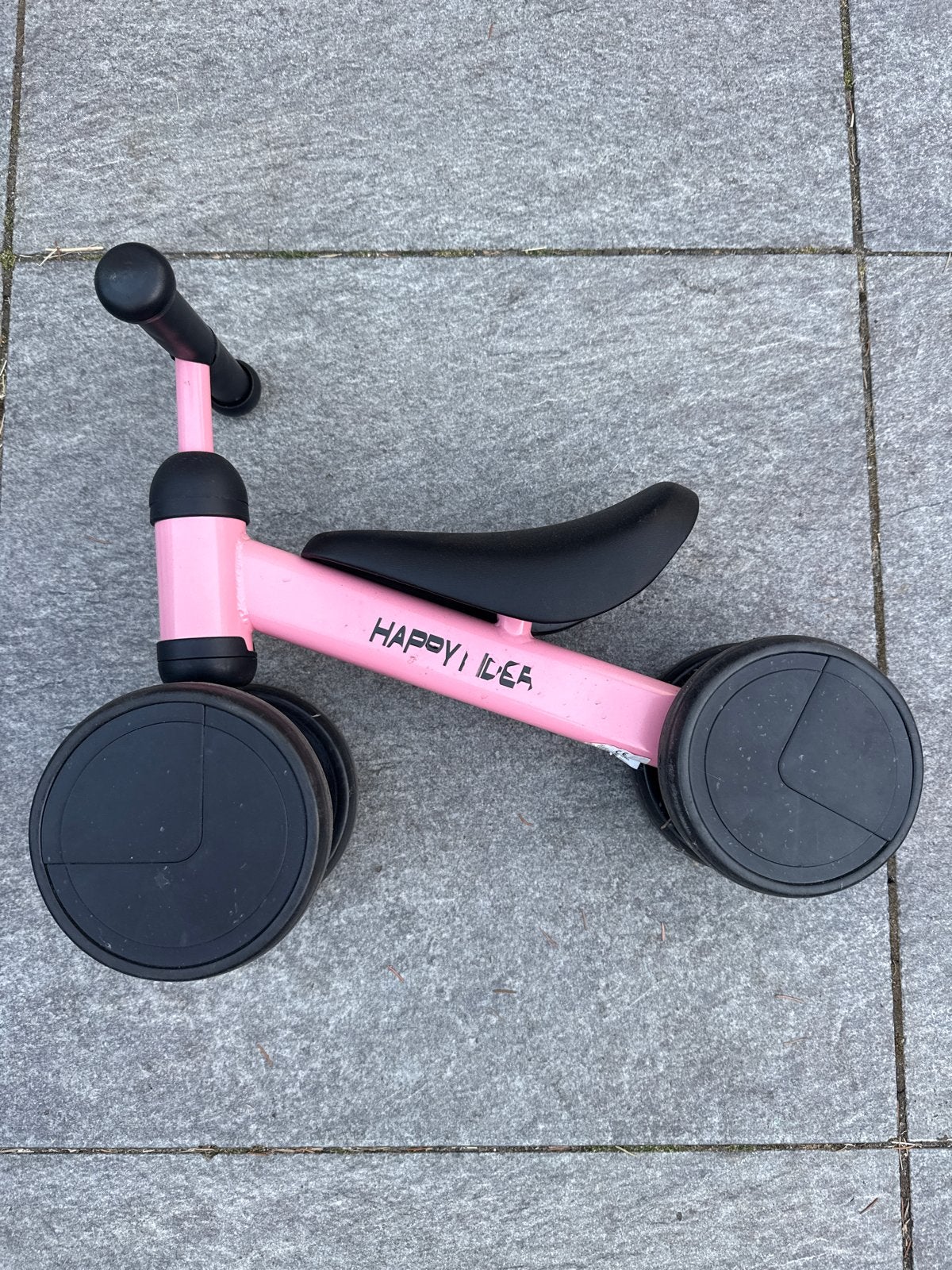 Happy Rider kinderfietsje 1-3 jaar - Roze loopfiets, Ophalen, Gebruikt, Loopfiets