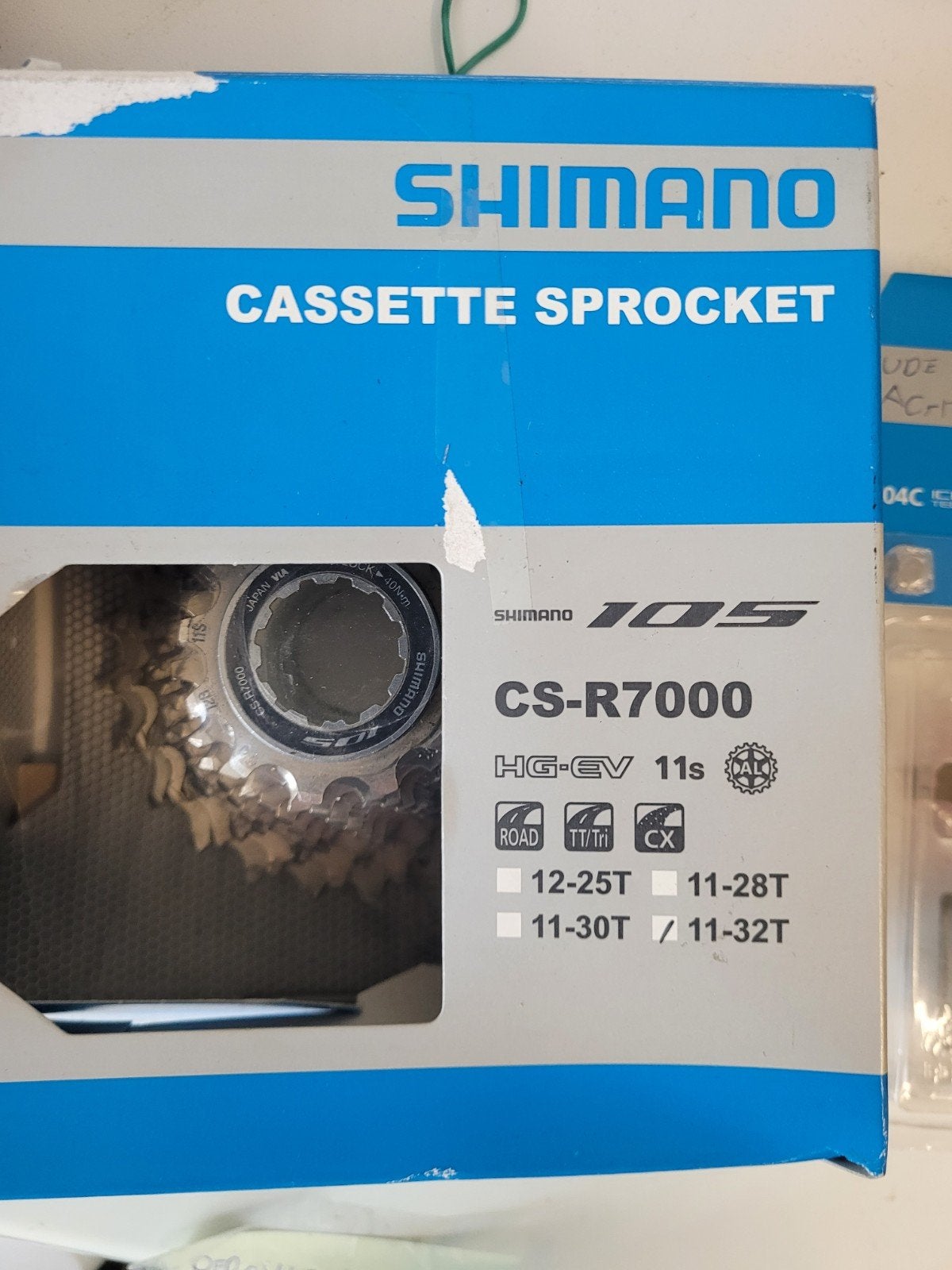 Shimano 105 CS-R7000 Cassette 12-25T 11 speed, Ophalen, Racefiets, Zo goed als nieuw, Derailleur of Ketting