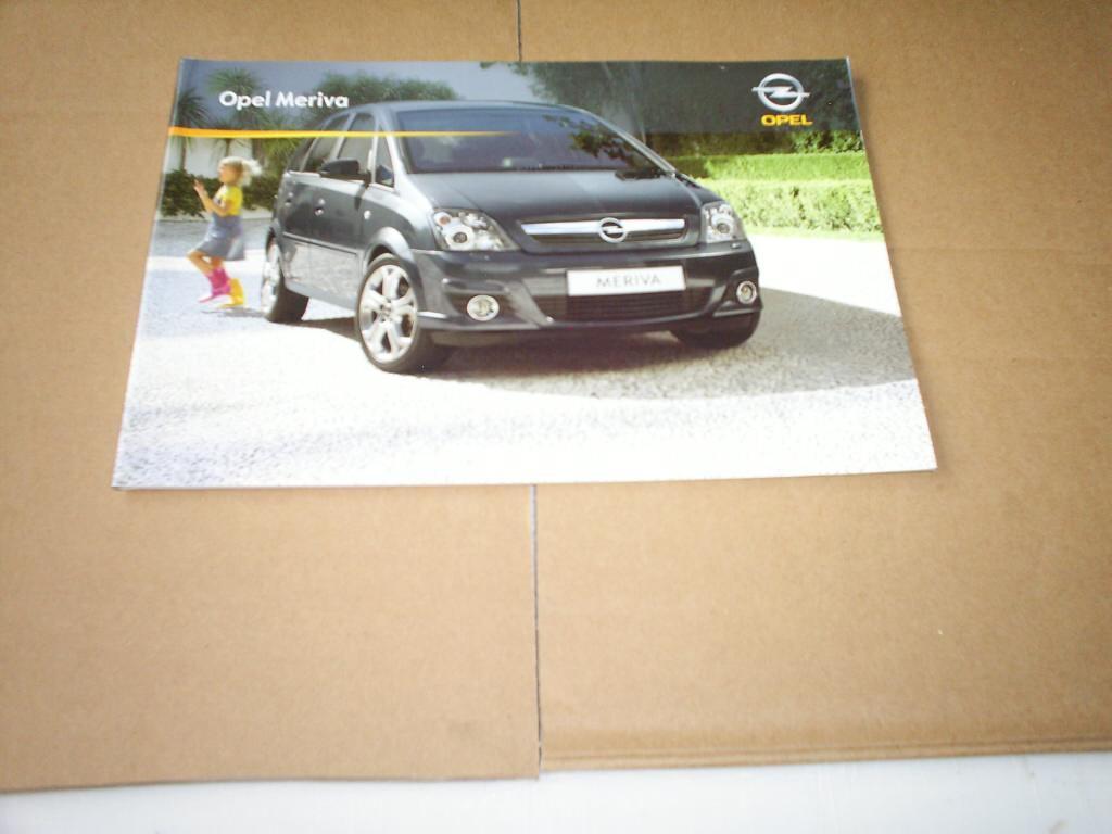 Opel Meriva 4 / 2009 32 pag., Verzenden, Zo goed als nieuw, Opel