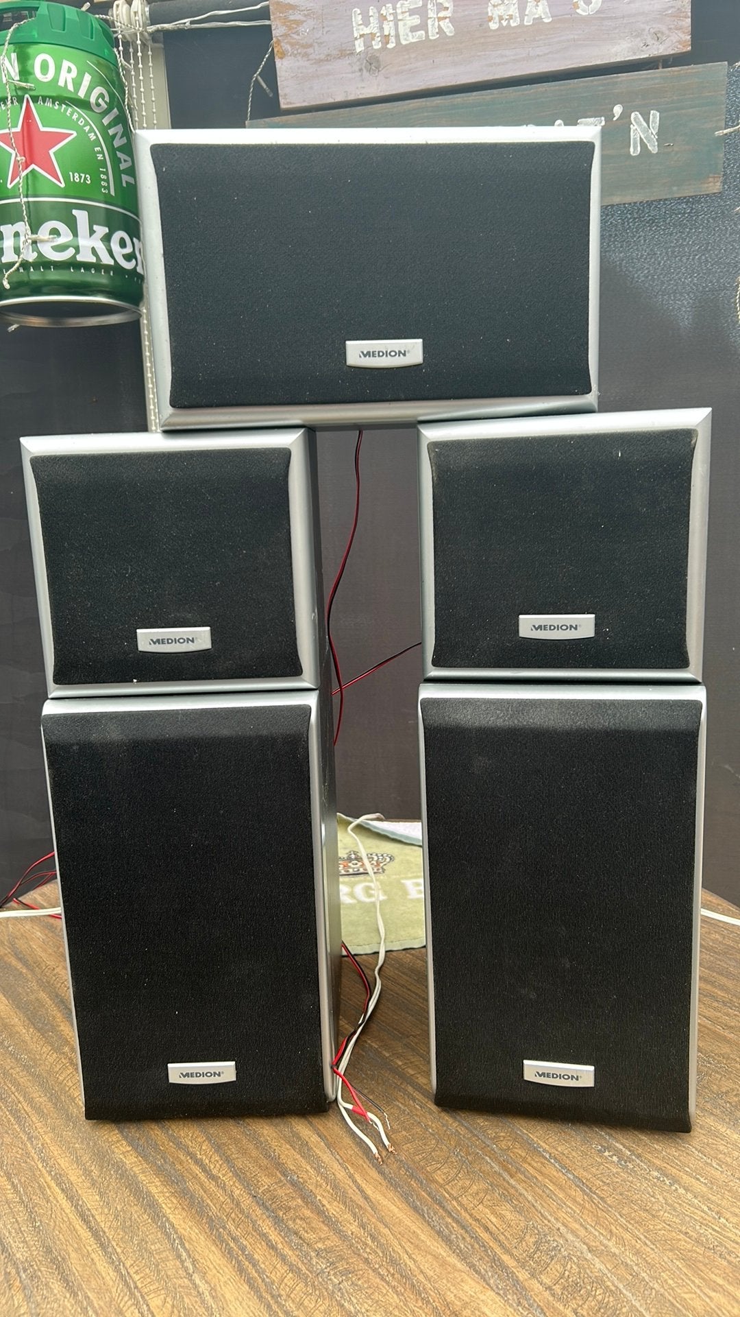 Medion Dolby surround speakers/luidsprekers, Ophalen of Verzenden, Overige merken