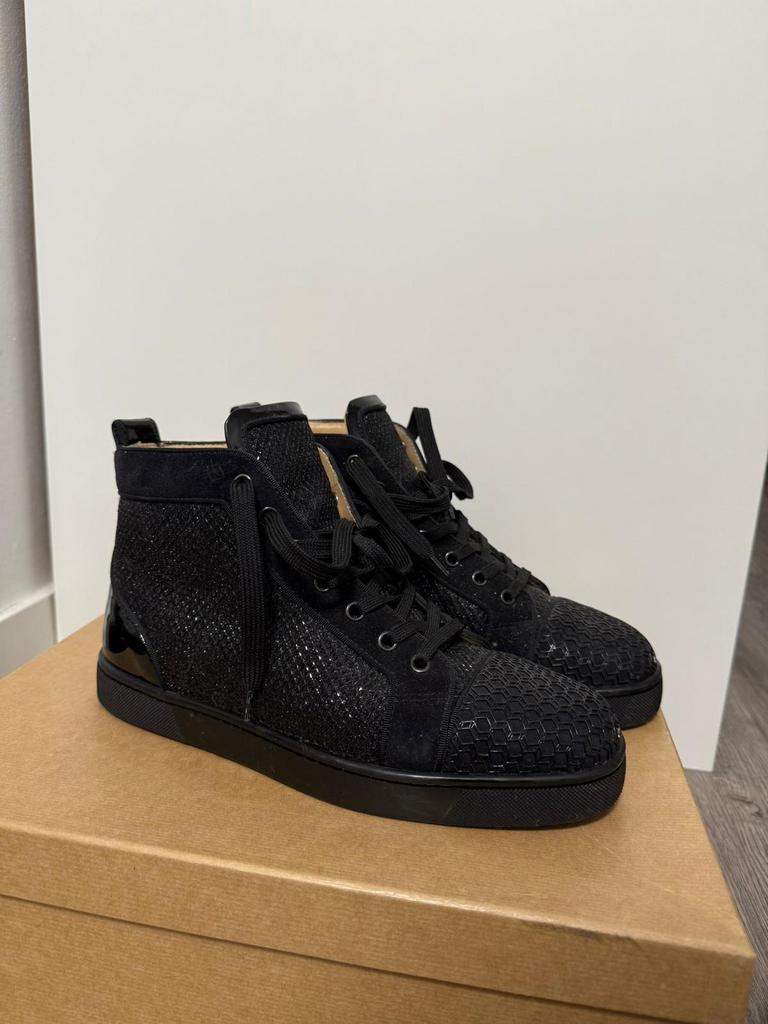 Christian Louboutin hightop heren, Kleding | Heren, Schoenen, Ophalen of Verzenden, Zo goed als nieuw