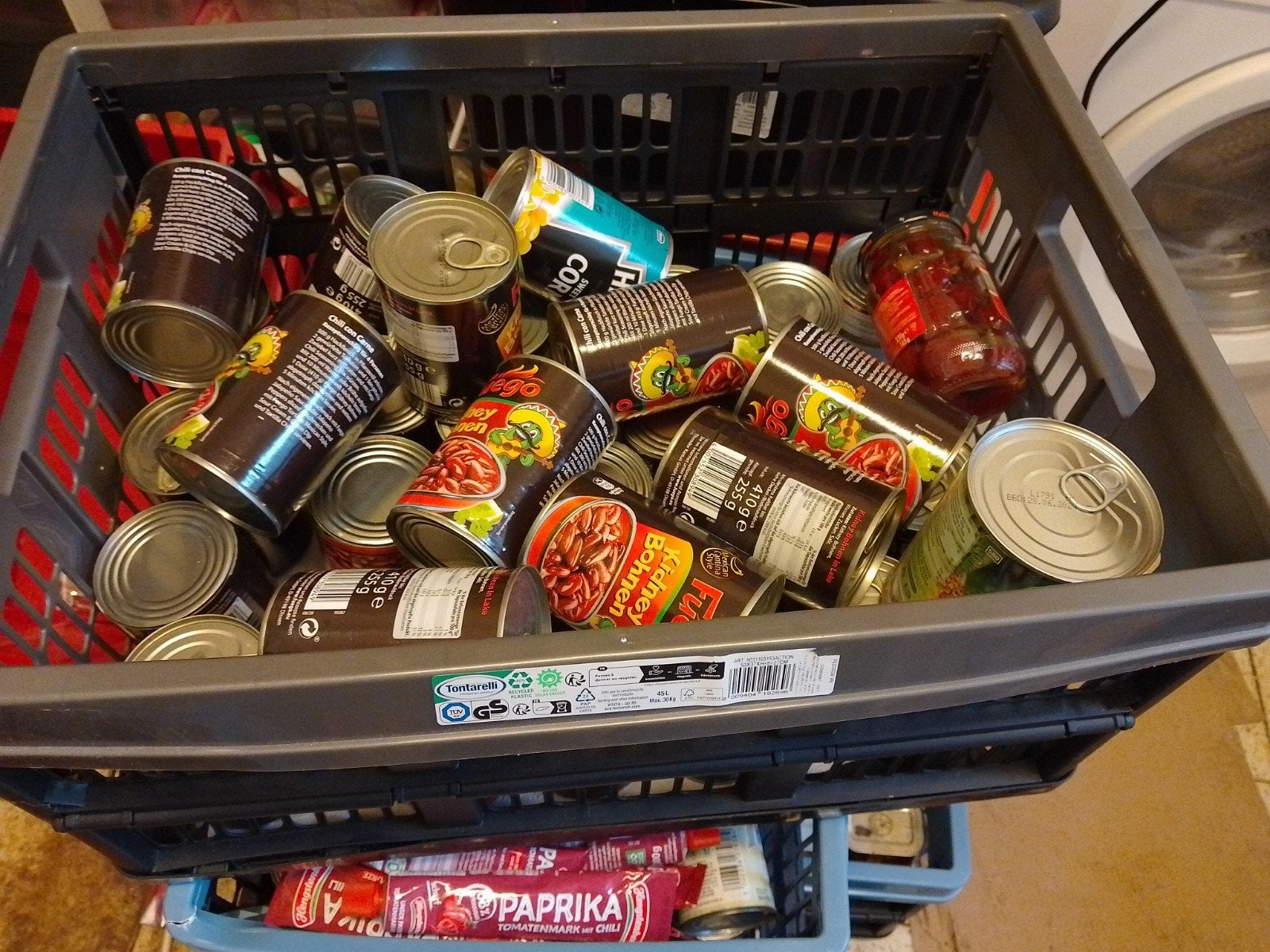 gratis afhalen: nog wat blikken, potten enz met voedsel, Diversen, Ophalen of Verzenden
