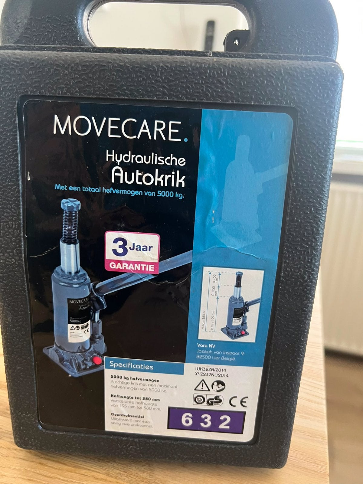 Hydraulische autokrik, Ophalen, Nieuw, Hydraulisch, Potkrik