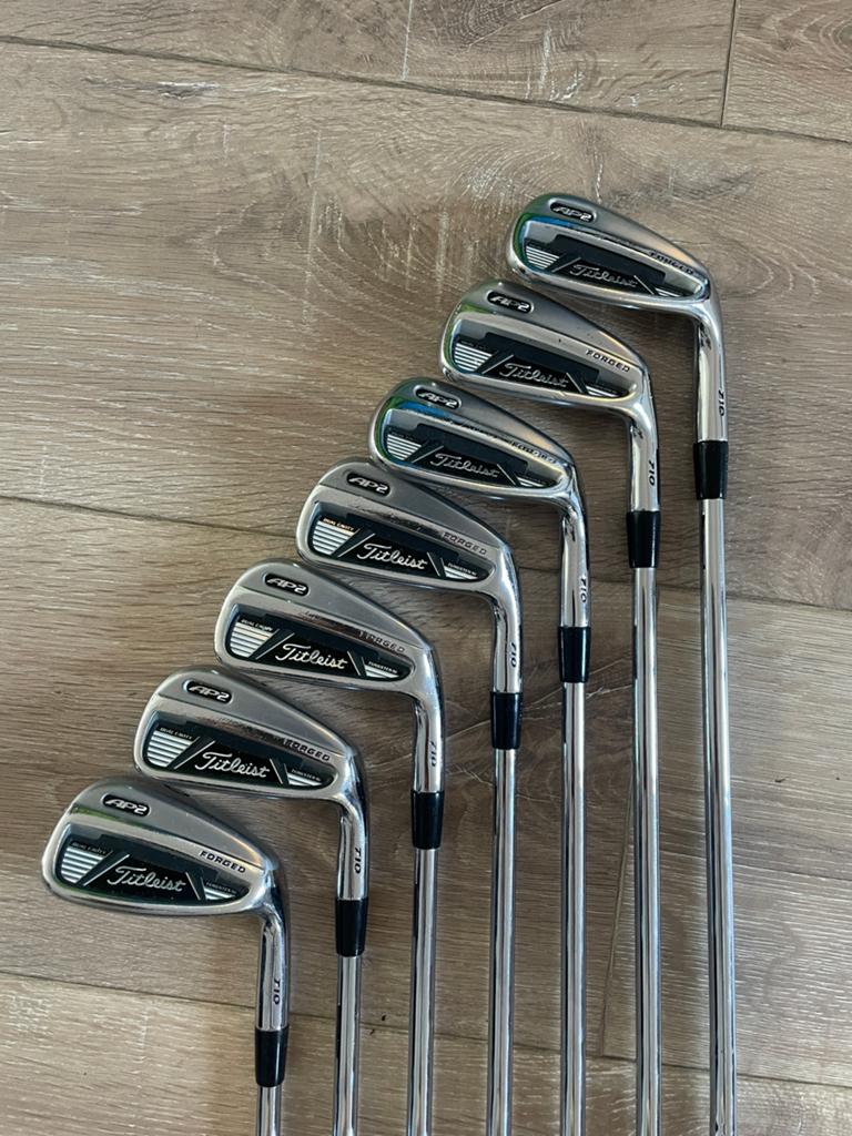 Titleist AP2 710 forged ijzerset (4-P), Ophalen of Verzenden, Zo goed als nieuw, Set