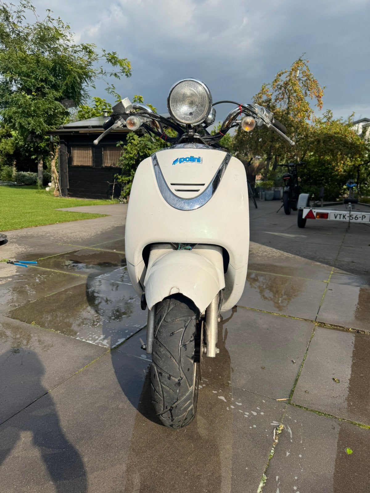 Mag snel en voor weinig weg! Sym scooter! 50cc, Fietsen en Brommers, Ophalen, Gebruikt, Overige modellen, Maximaal 45 km/u