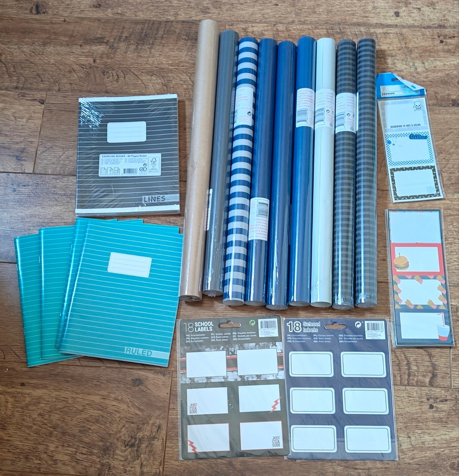 NIEUW: Schriften, kaftpapier, stickers, Ophalen of Verzenden, Nieuw