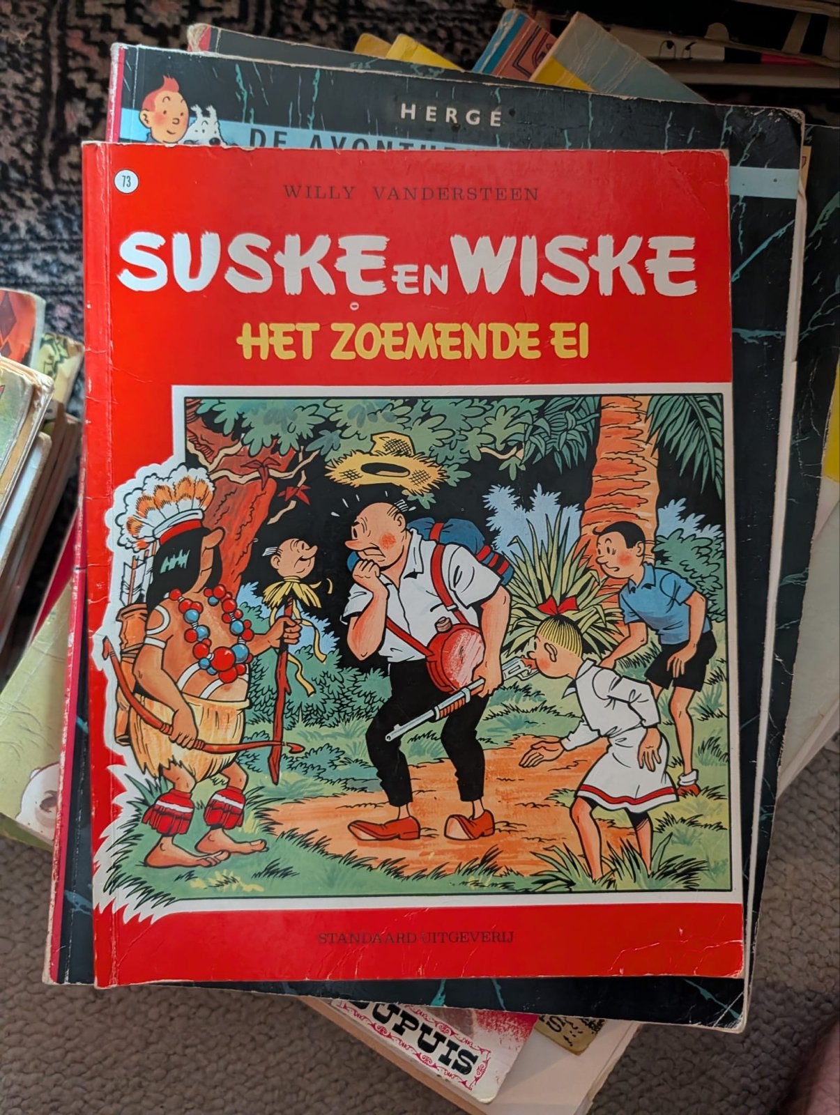 Suske en Wiske - Het Zoemende Ei (nr. 13), Eén stripboek, Ophalen, Gelezen