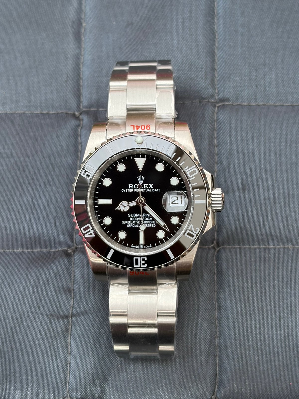 Rolex Submariner Date 41mm, Sieraden, Tassen en Uiterlijk, Horloges | Heren, Ophalen of Verzenden, Zo goed als nieuw, Staal, Rolex