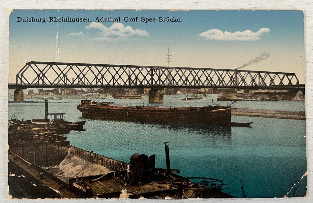 Oude Ansichtkaart  -  Duisburg-Rheinhausen, Ophalen of Verzenden, 1920 tot 1940, Gelopen