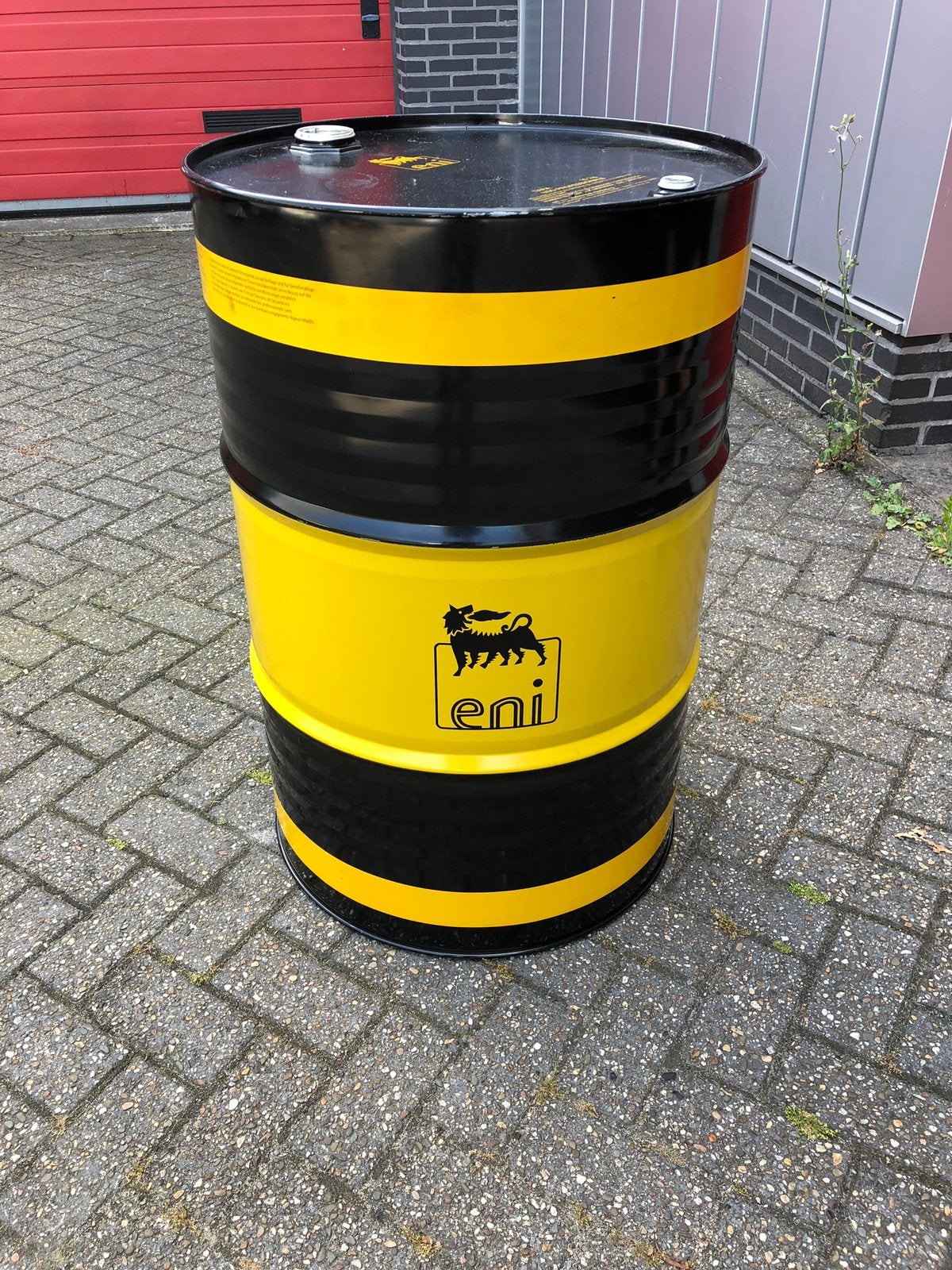 Olievat vuurkorf BBQ leeg hoogte 85cm diamtr 58 cm 205 liter, Ophalen