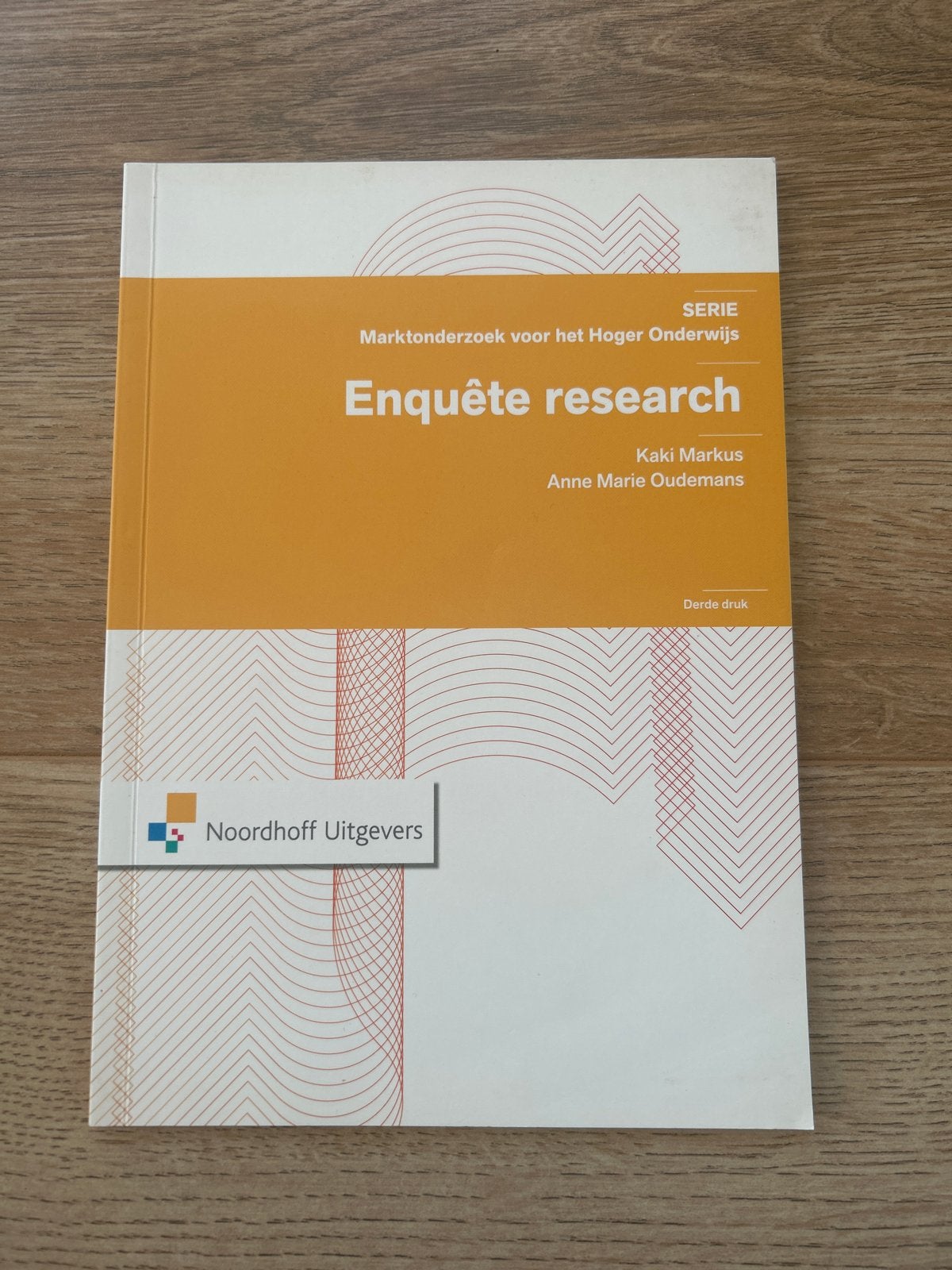 Enquête Research - Marktonderzoek Hoger Onderwijs, Boeken, Ophalen of Verzenden, Gamma, Zo goed als nieuw, HBO