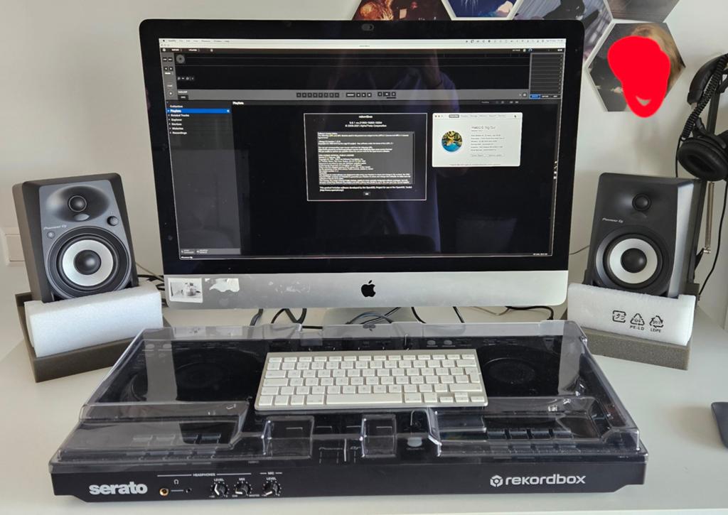 Complete DJ Set: Pioneer DDJ-FLX6, iMac & DM-40BT Speakers, Ophalen, Zo goed als nieuw, Dj-set, Pioneer