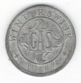 26-867 Nederland Winterswijk gaspenning, Ophalen of Verzenden, Overige materialen, Nederland