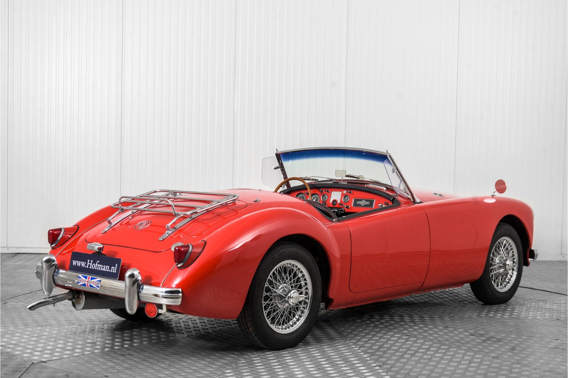 MG A 1500 (bj 1959), Gebruikt, Cabriolet, Bedrijf, Handgeschakeld