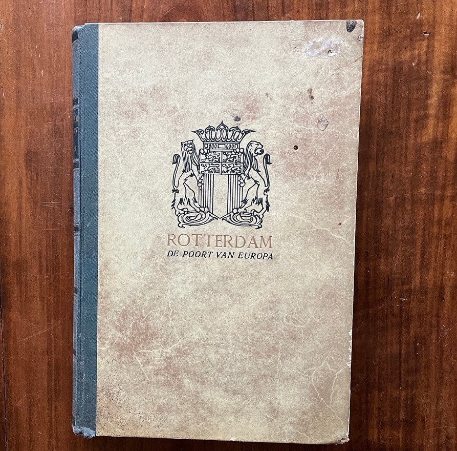 Oud boek Rotterdam Haven en Handel, Ophalen of Verzenden, Gelezen