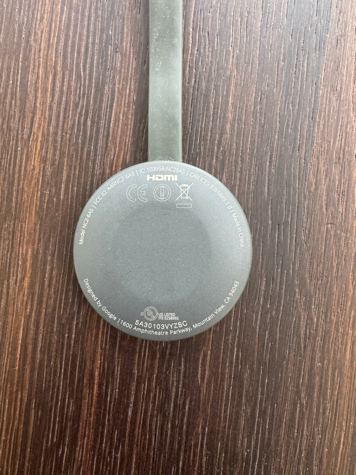 Google Chromecast (2e generatie) - Stream media naar je tv, Ophalen of Verzenden, Zo goed als nieuw, HDMI, Zonder harde schijf