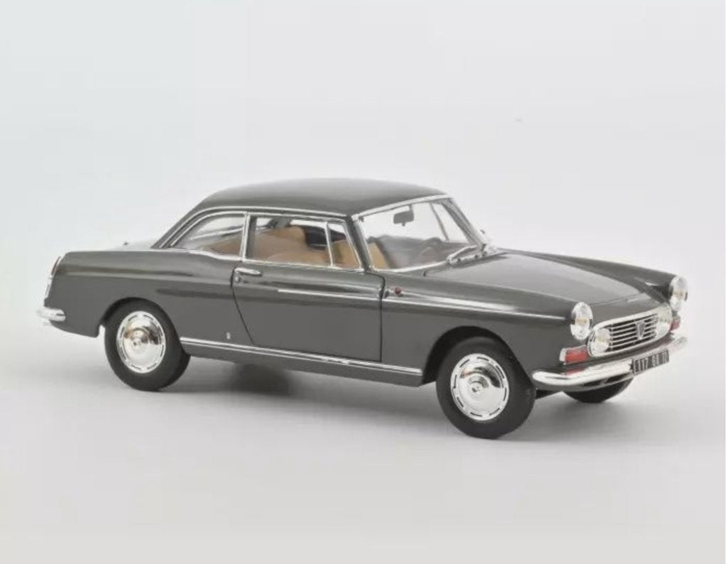 Peugeot 404 Coupe 1967 Grafiet Grijs 1/18 NOREV ref. 184834