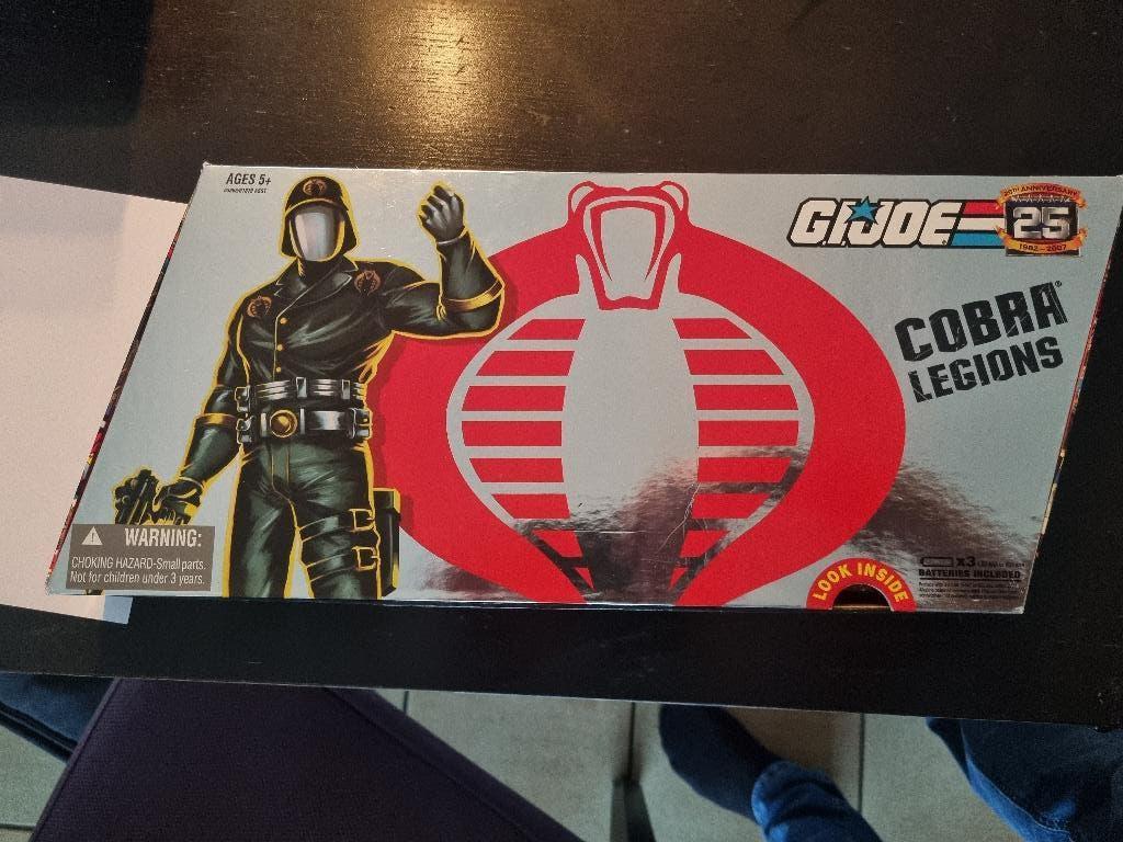 Gi Joe Cobra legions doos 25th hasbro 2007, Verzamelen, Ophalen of Verzenden, Nieuw