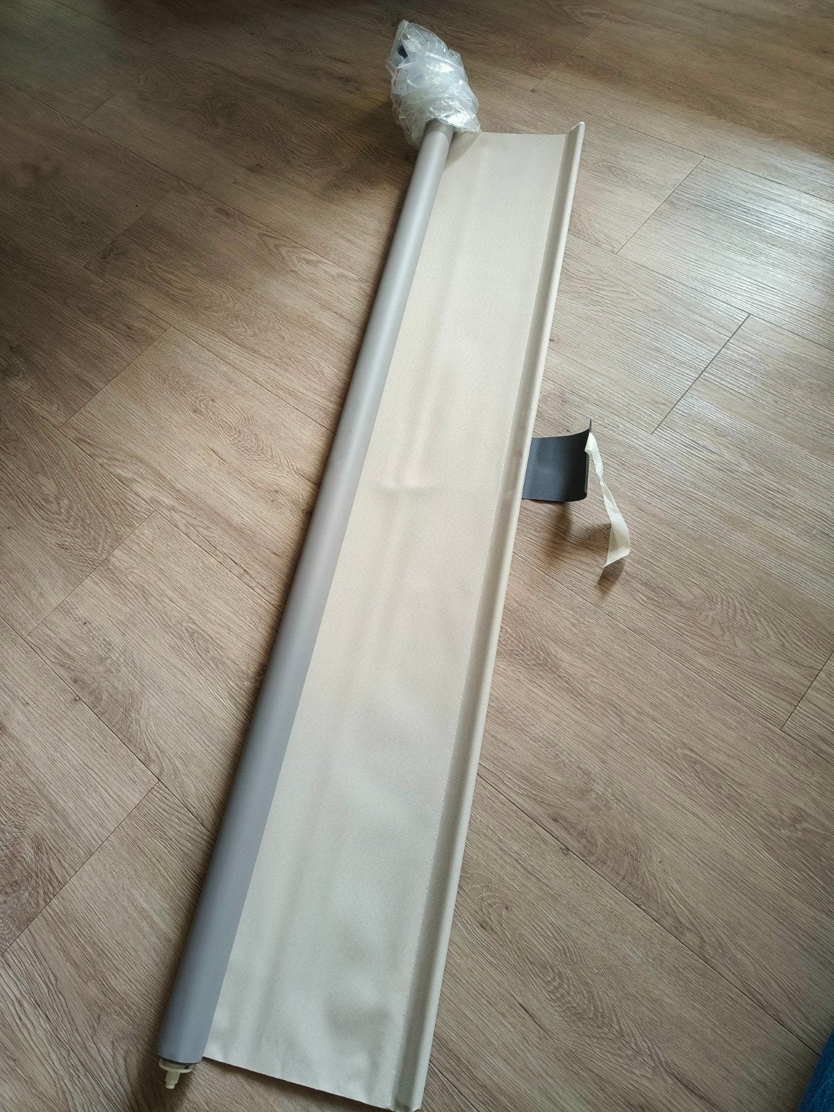 Nieuw Tuiss verduisterend rolgordijn lichtbeige, 100 tot 150 cm, Nieuw, Ophalen of Verzenden, Modern Scandinavisch