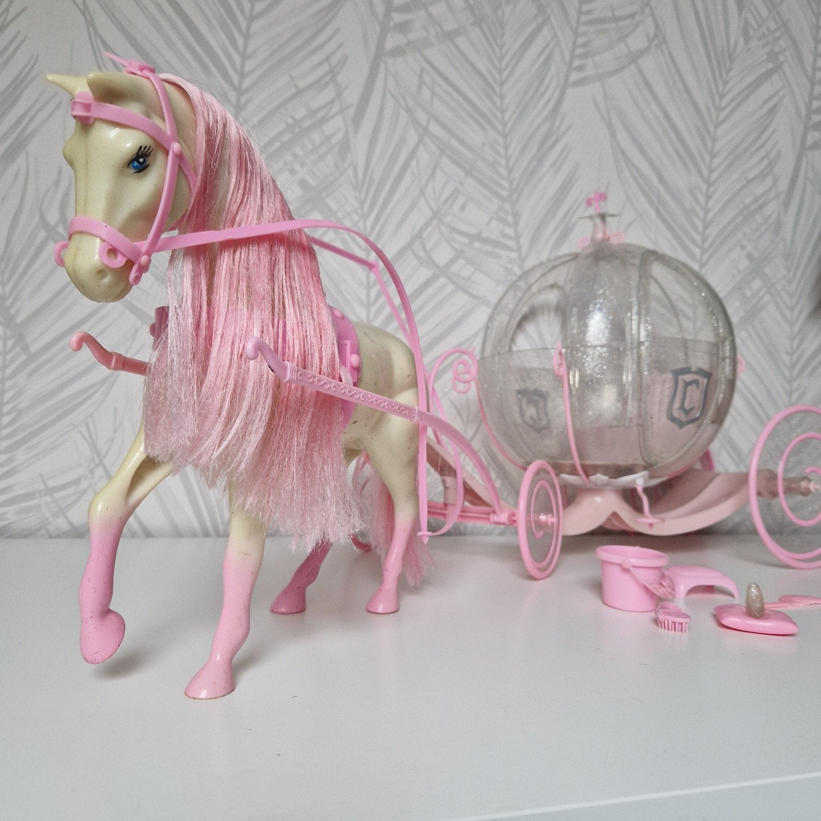 Vintage Disney Simba Cinderella Koets, Verzamelen, Poppen, Ophalen of Verzenden