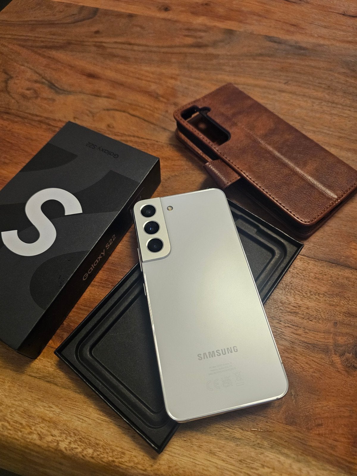 Samsung Galaxy S22 128GB Zilver - Zo goed als nieuw, Telecommunicatie, Mobiele telefoons | Samsung, Touchscreen, Ophalen of Verzenden