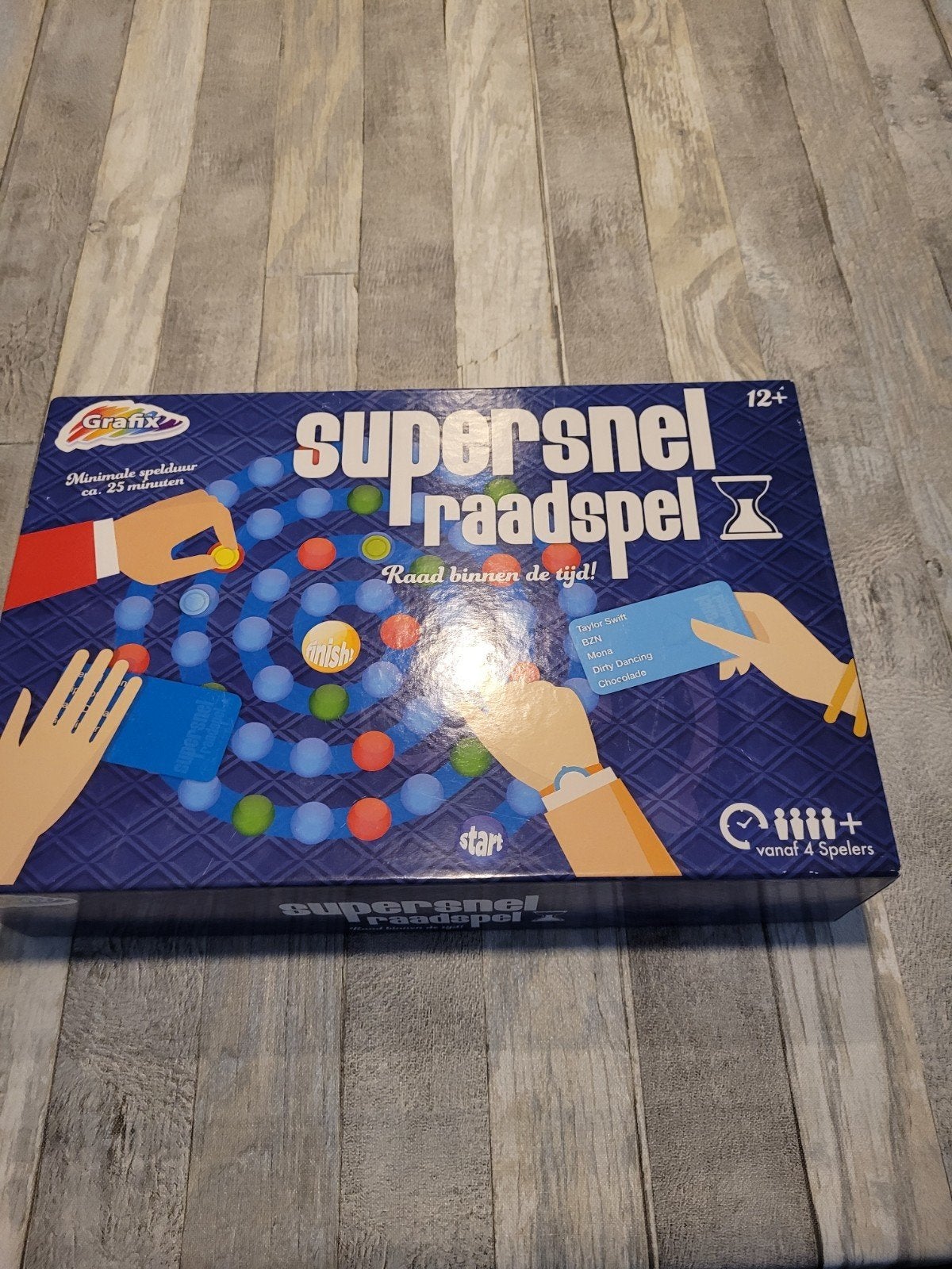 super snel raadspel, Ophalen of Verzenden, Gebruikt, Grafix
