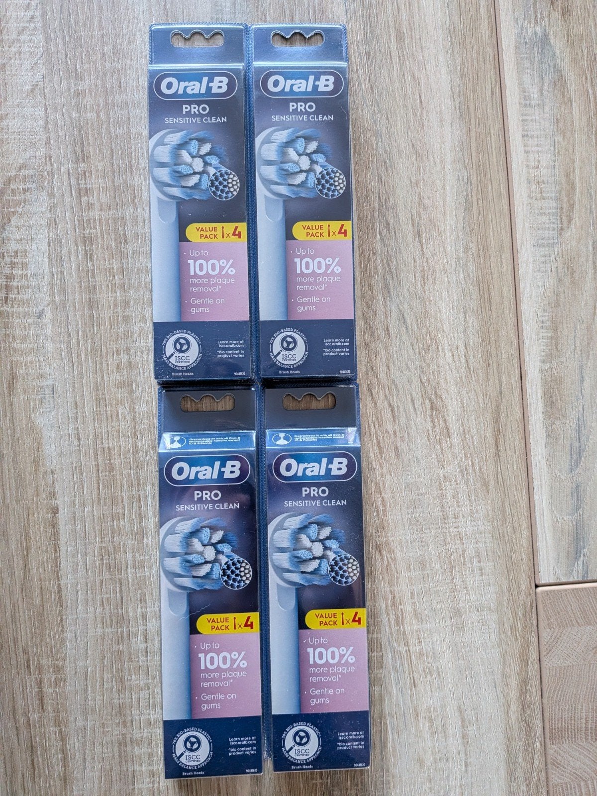 Oral-B Pro sensitive clean opzetborstels 4 x 4 nieuw, Ophalen of Verzenden, Nieuw, Opzetborstel