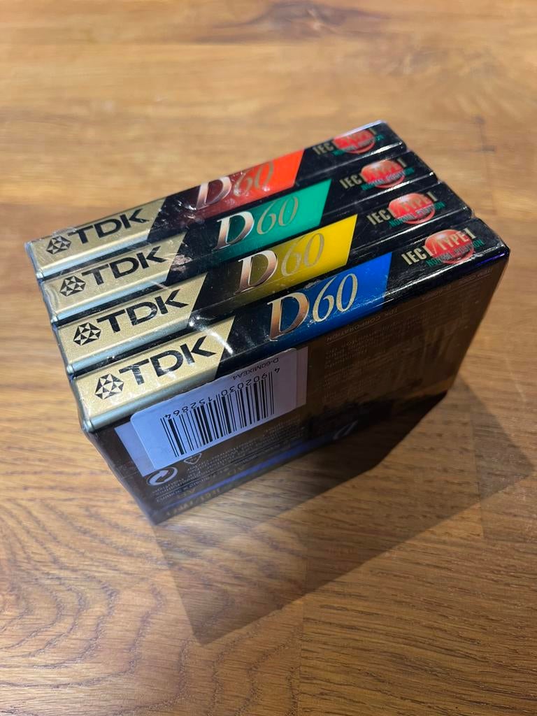 TDK Limited edition color sealed!, Cd's en Dvd's, Cassettebandjes, Nieuw in verpakking, Onbespeeld, Overige genres, 2 t/m 25 bandjes