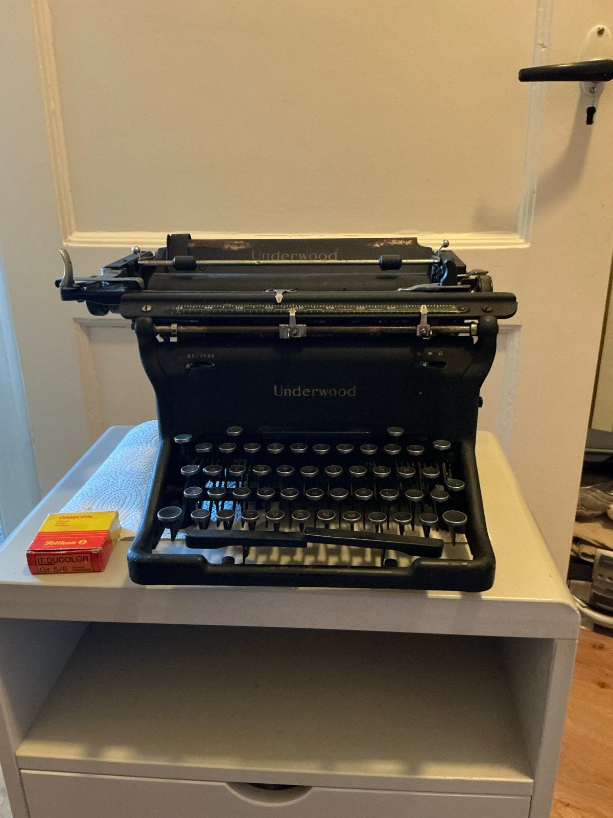 Underwood typmachine vintage, Diversen, Typemachines, Ophalen, Gebruikt