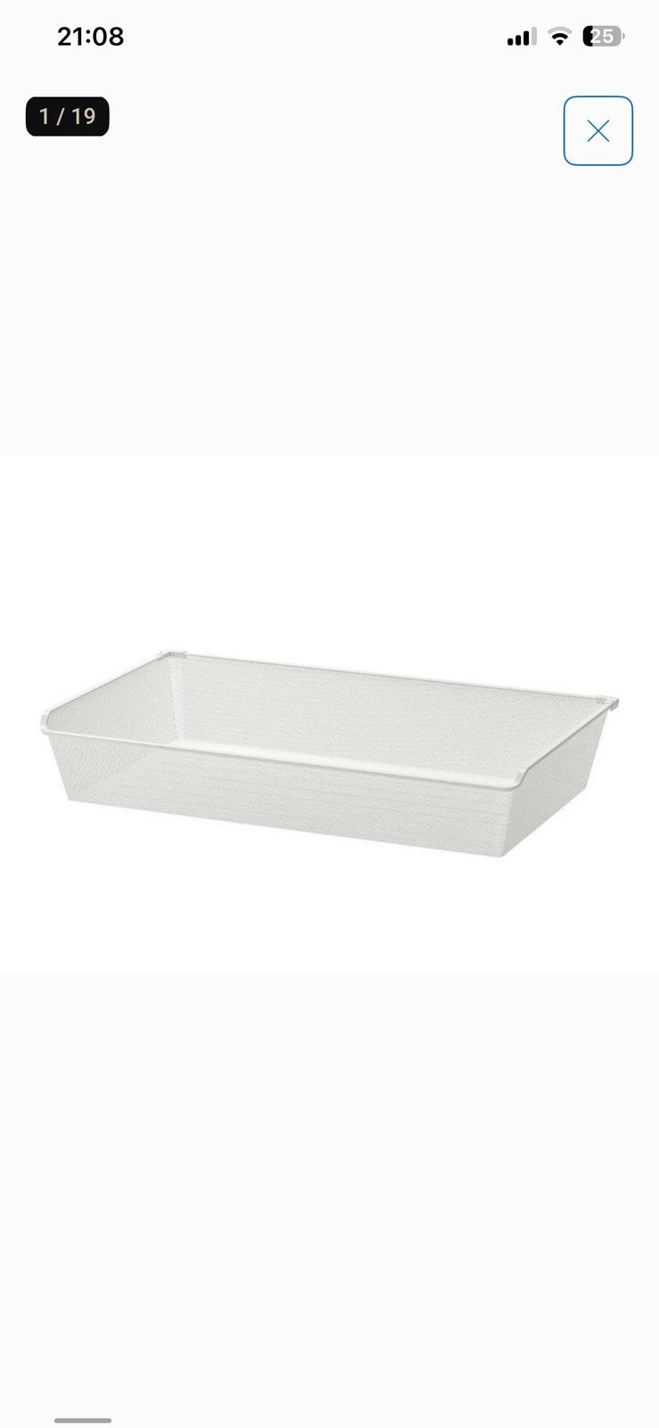 Komplement fijndraadmand 100cm 4 stuks, Ophalen, 50 tot 100 cm, Zo goed als nieuw, Minder dan 100 cm