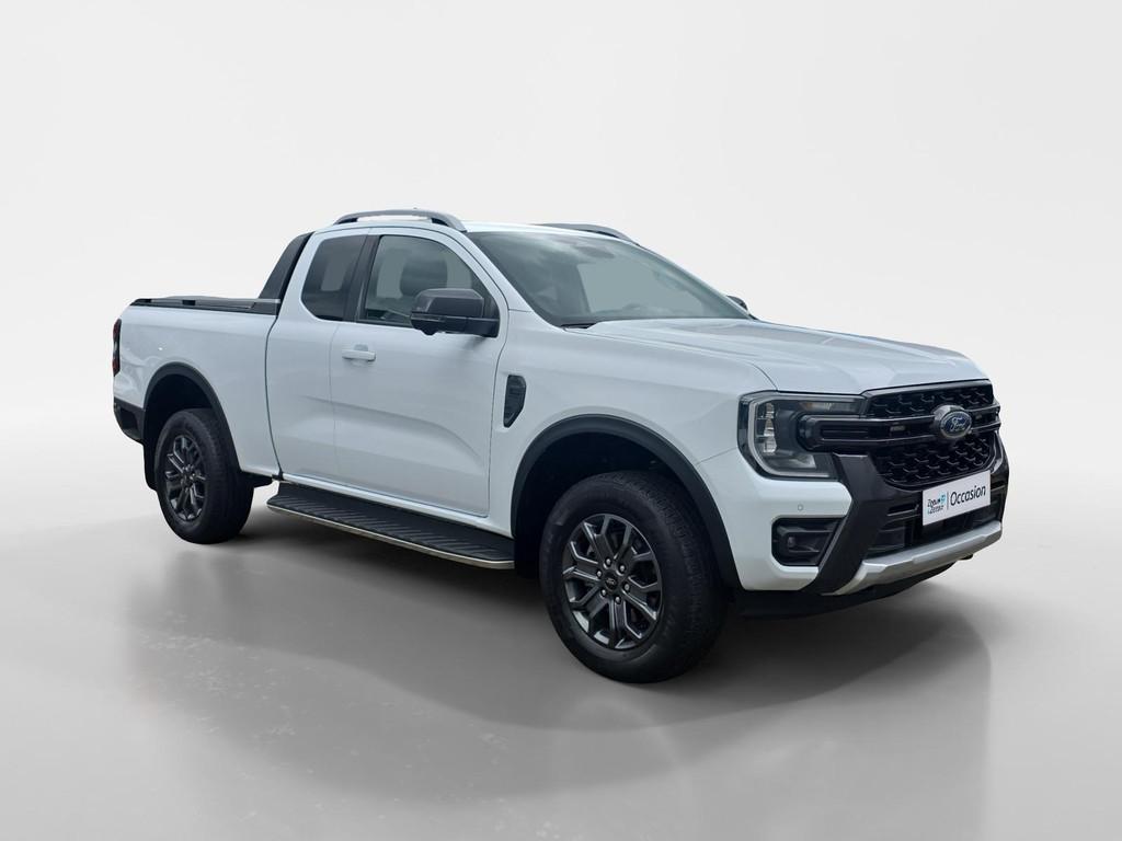 Ford Ranger 2.0 Super Cab EcoBlue Wildtrak | Trekhaak | Stoe, Auto's, Automaat, Gebruikt, 4 cilinders, Met garantie (alle)