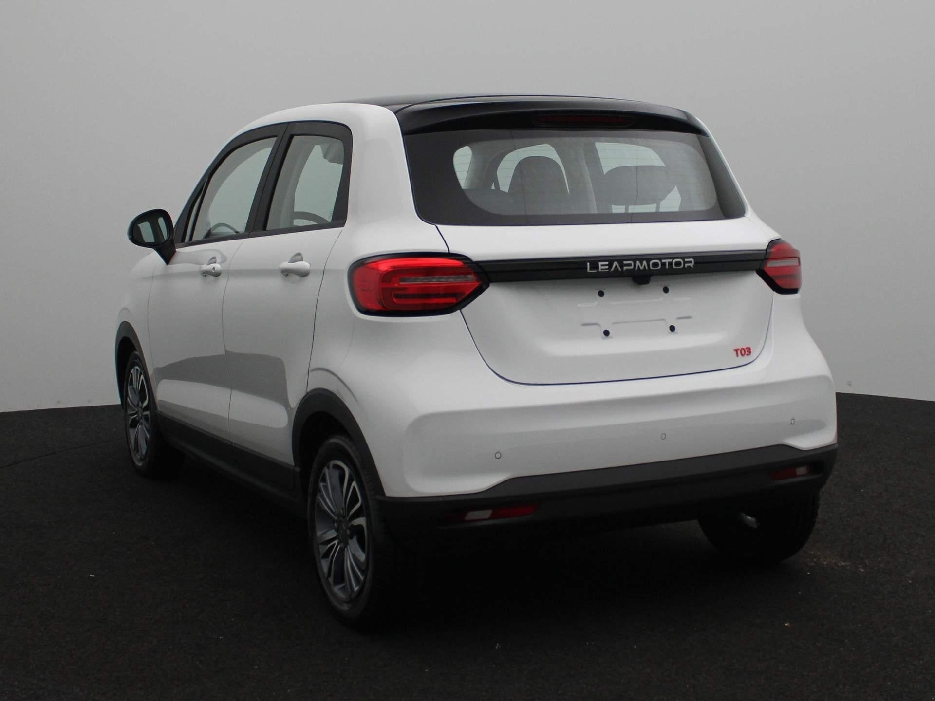 Leapmotor T03 Design 37.3 kWh | VOORRAAD VOORDEEL | TOT 3 JA, Auto's, Leapmotor, Stof, Wit, Nieuw, 1150 kg