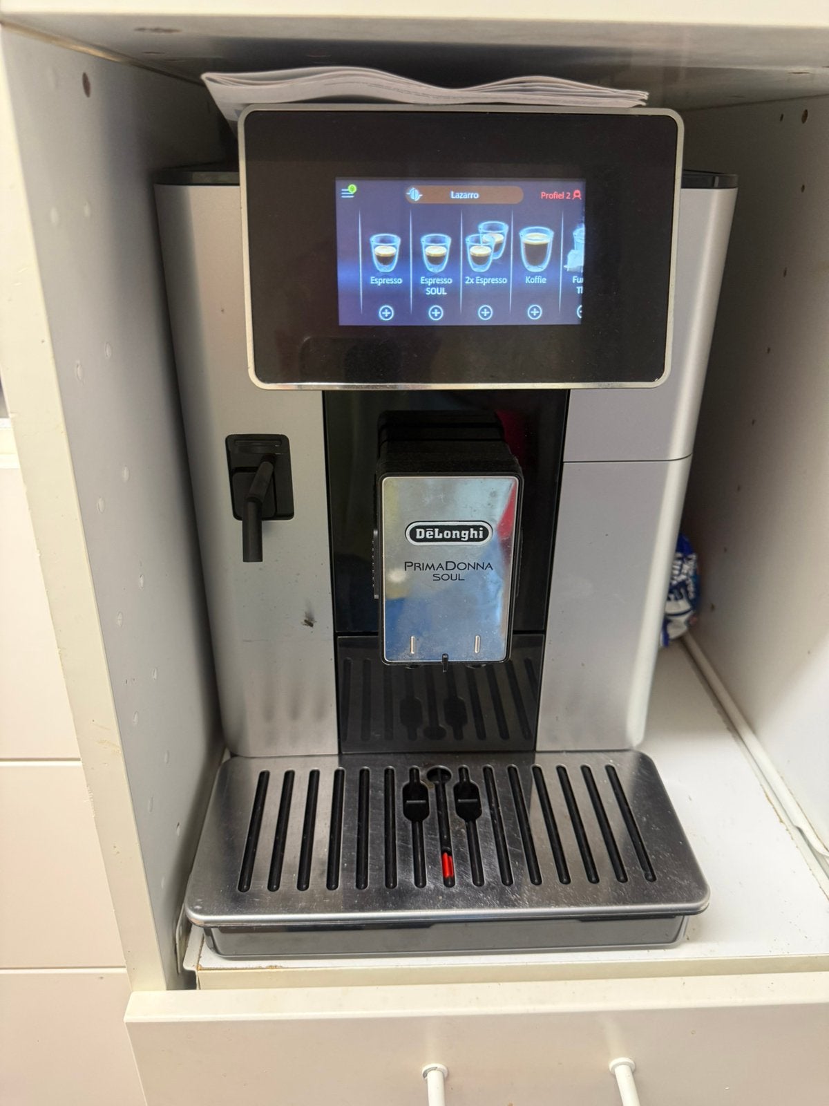 Wie kan mijn apparaat maken, Ophalen, 10 kopjes of meer, Koffiemachine, Koffiebonen