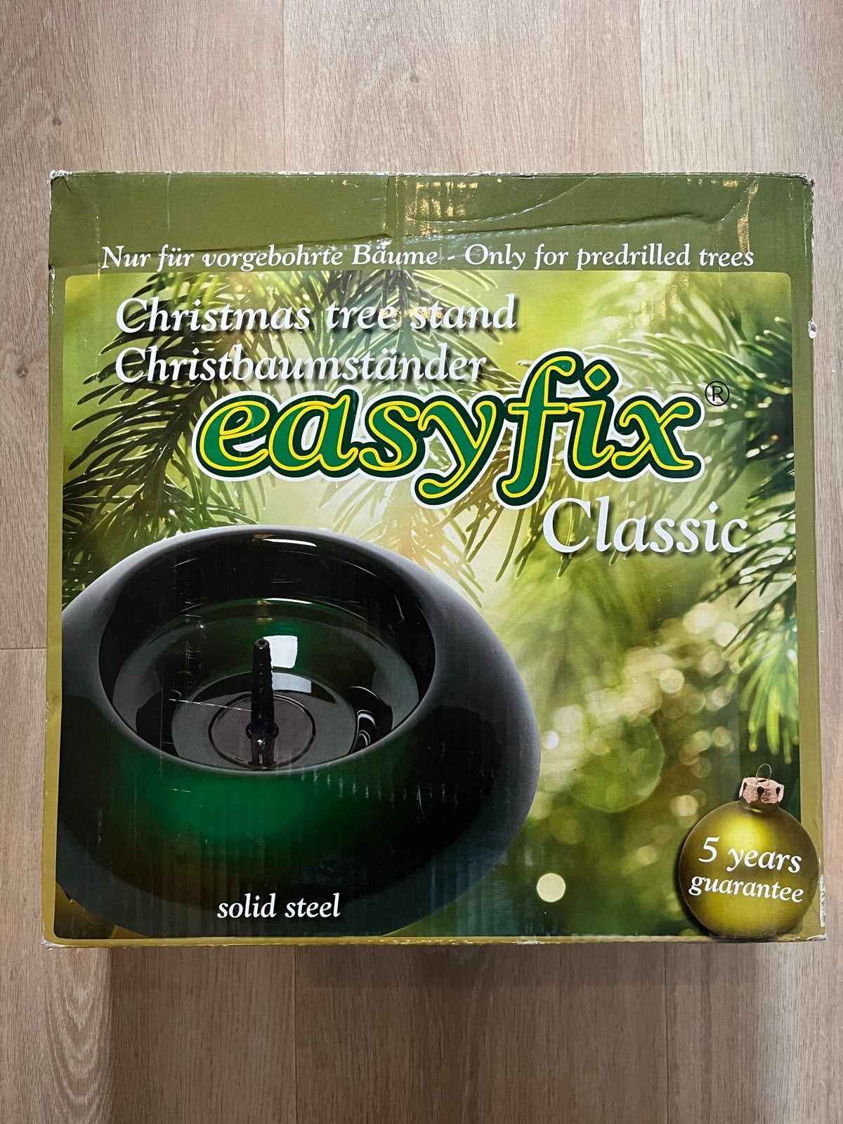 Kerstboomstandaard easyfix, Diversen, Ophalen of Verzenden, Zo goed als nieuw
