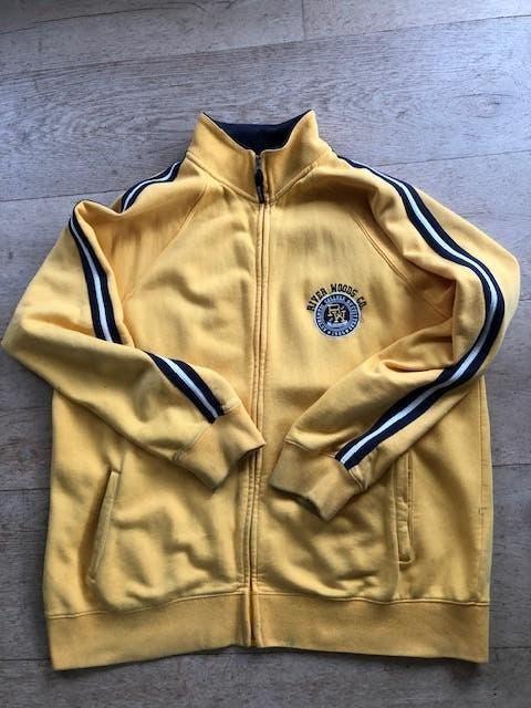 heren sweater Riverwoods XXL, Kleding | Heren, Truien en Vesten, Ophalen, Geel, Overige maten, River Woods