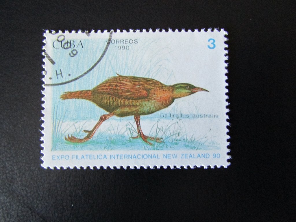 Postzegel Vogel: Weka uit Cuba, Ophalen of Verzenden, Gestempeld, Dier of Natuur