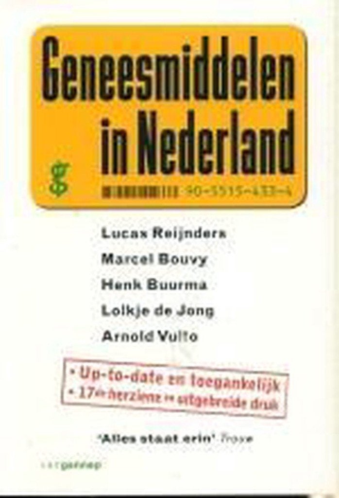 Geneesmiddelen in Nederland, Ophalen of Verzenden, Zo goed als nieuw